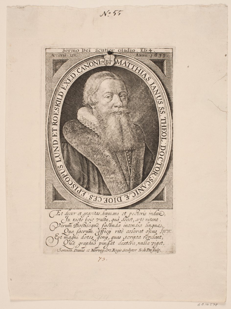 biskup Mads Jensen od Simon de Pas