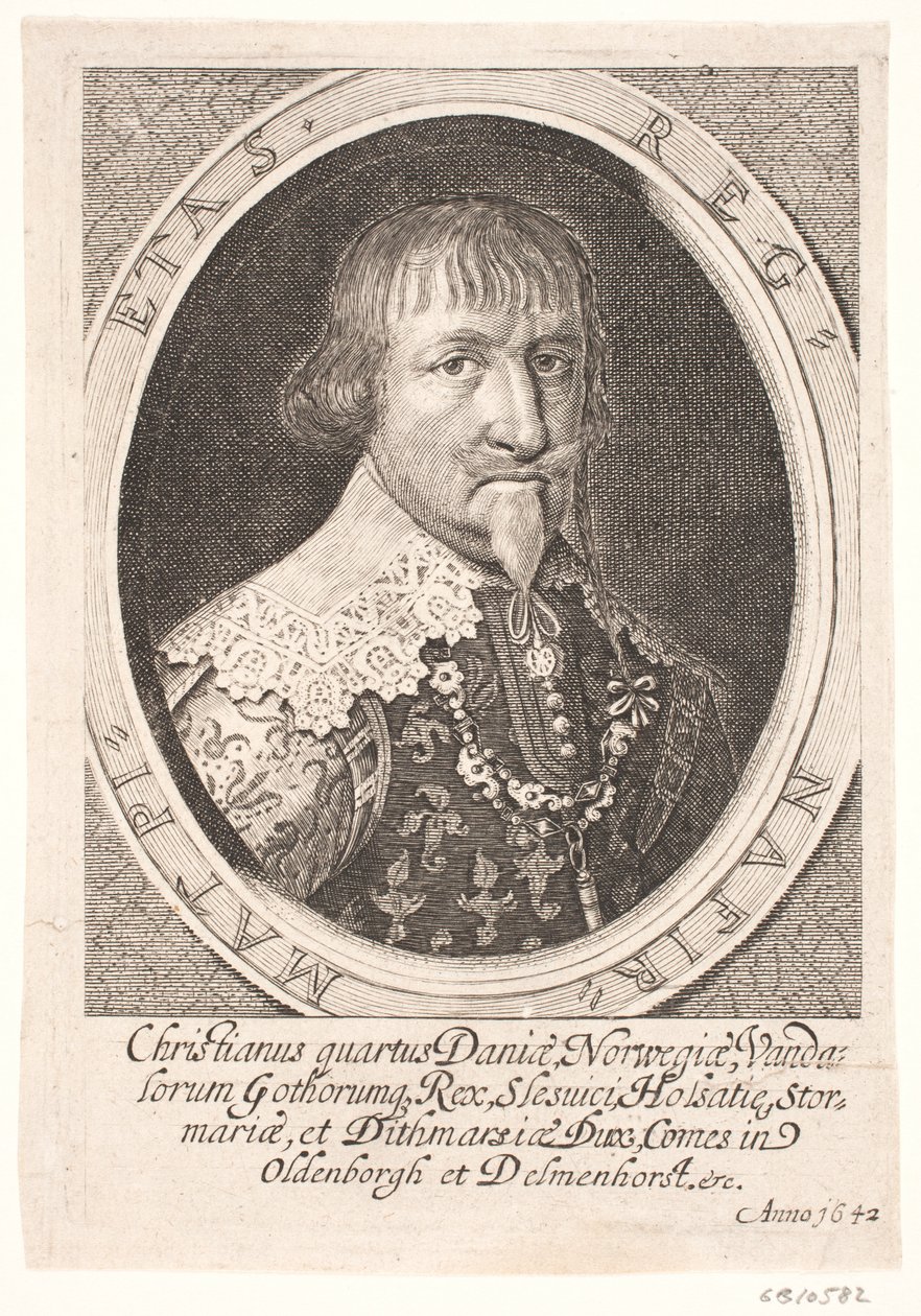 Kristián IV od Simon de Pas