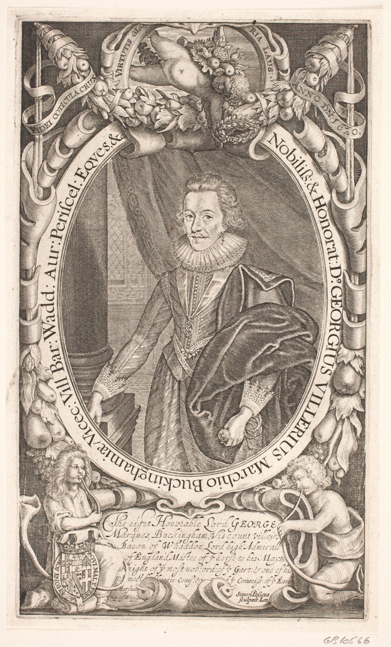 George Villiers z Buckinghamu od Simon de Pas