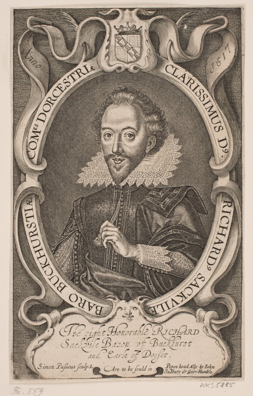 Richard Sackville, hrabě z Dorsetu od Simon de Pas