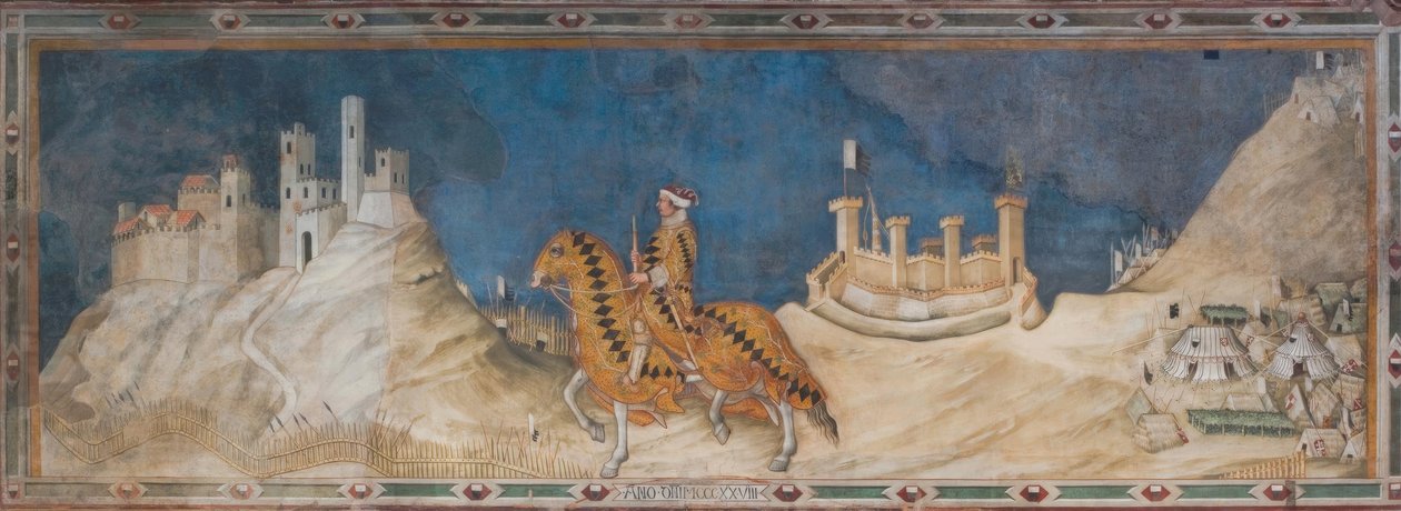 Guido Riccio z Fogliano / Simone Martini od Simone Martini