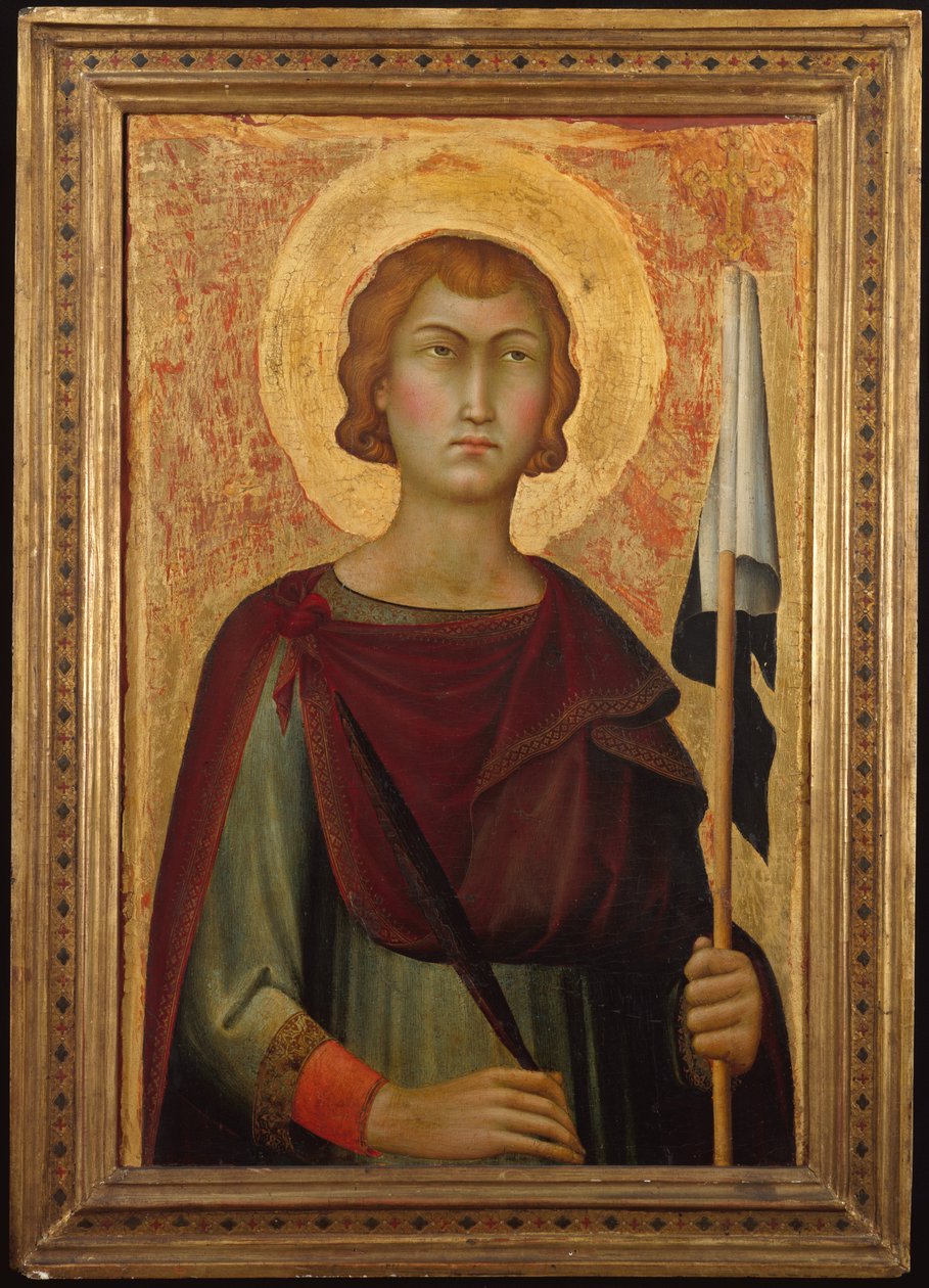 Saint Ansanus, ca. 1326. od Simone Martini