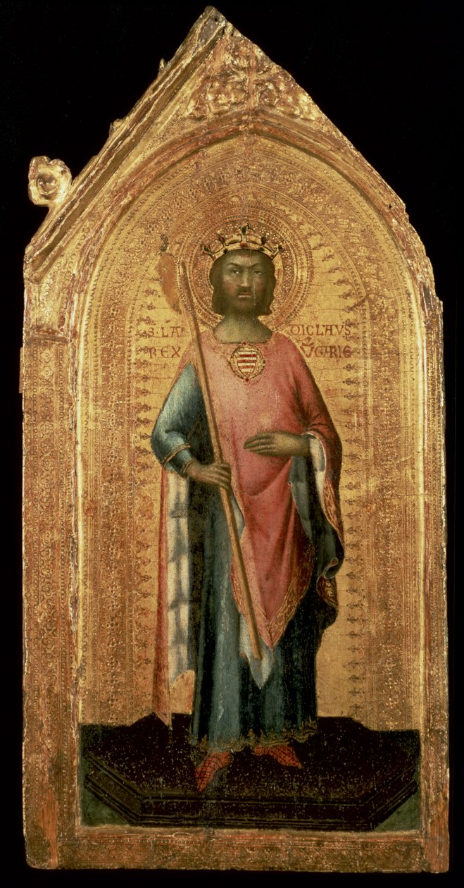 Svatý Ladislav Uherský od Simone Martini