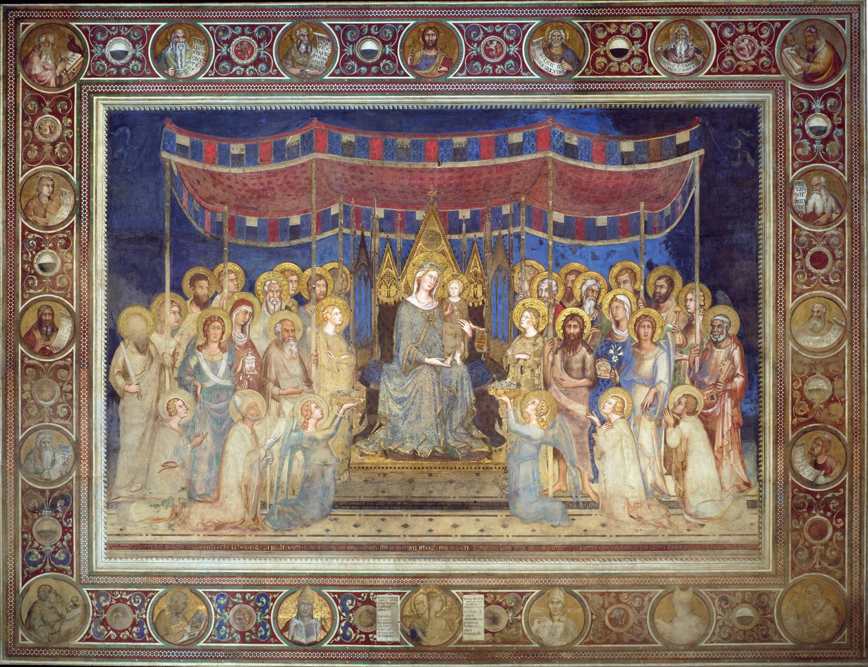 Veličenstvo, 1315-1321 od Simone Martini di