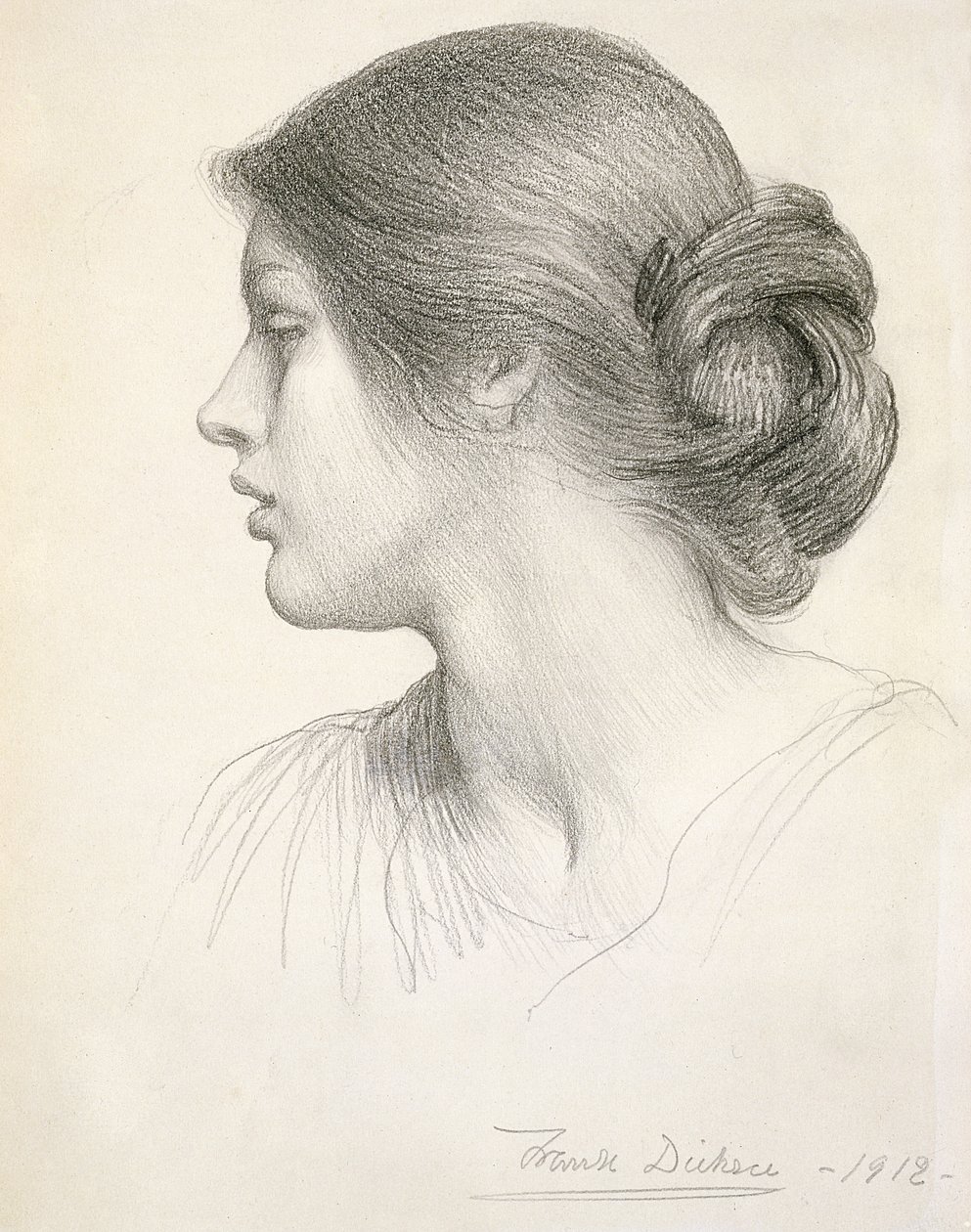 Beatrice Stuart, 1912 od Frank Dicksee