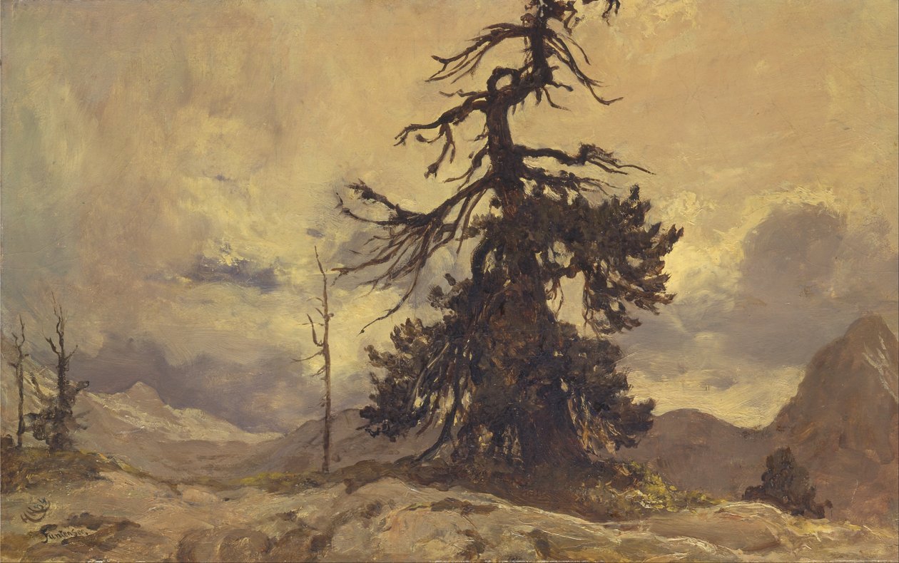 Umírající monarcha, Funtensee od Hubert von Herkomer