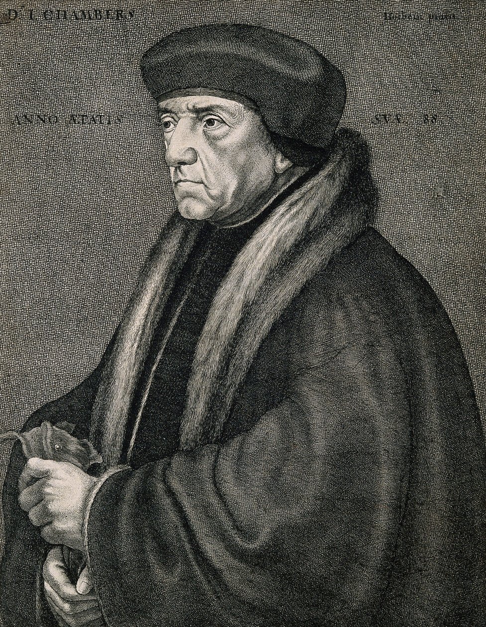 Sir John Chambers (Chambre). Lept W. Hollar od Sir John chambers