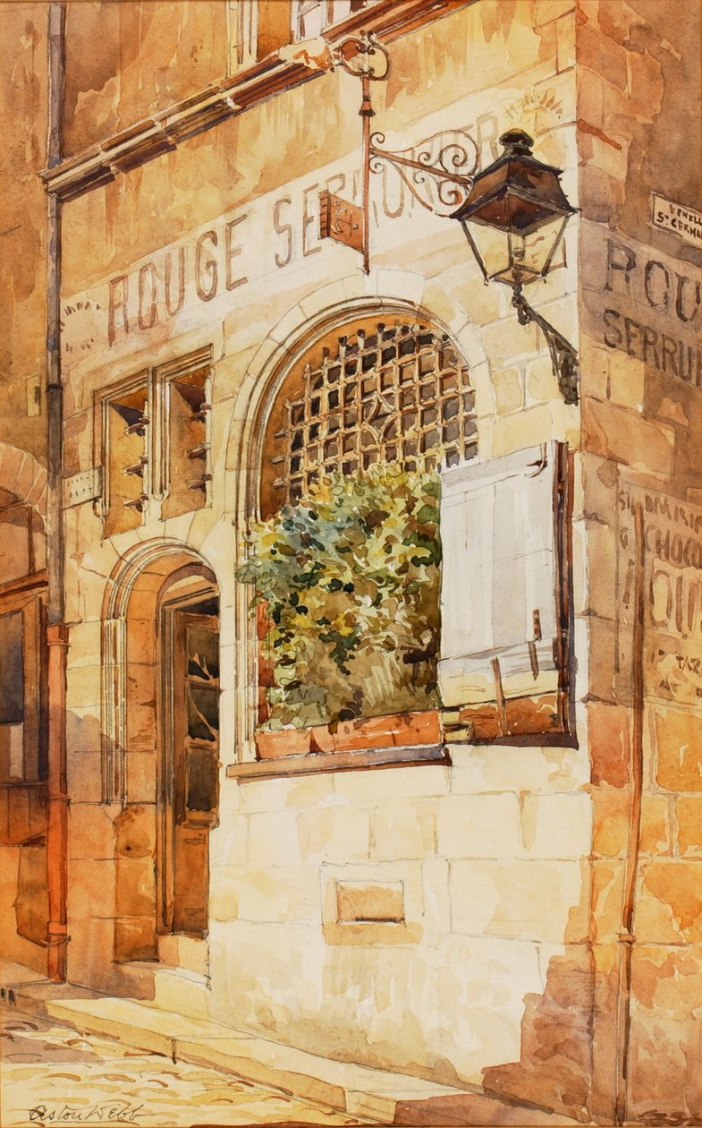 Zámečnická dílna, 1924. od Sir Aston Webb