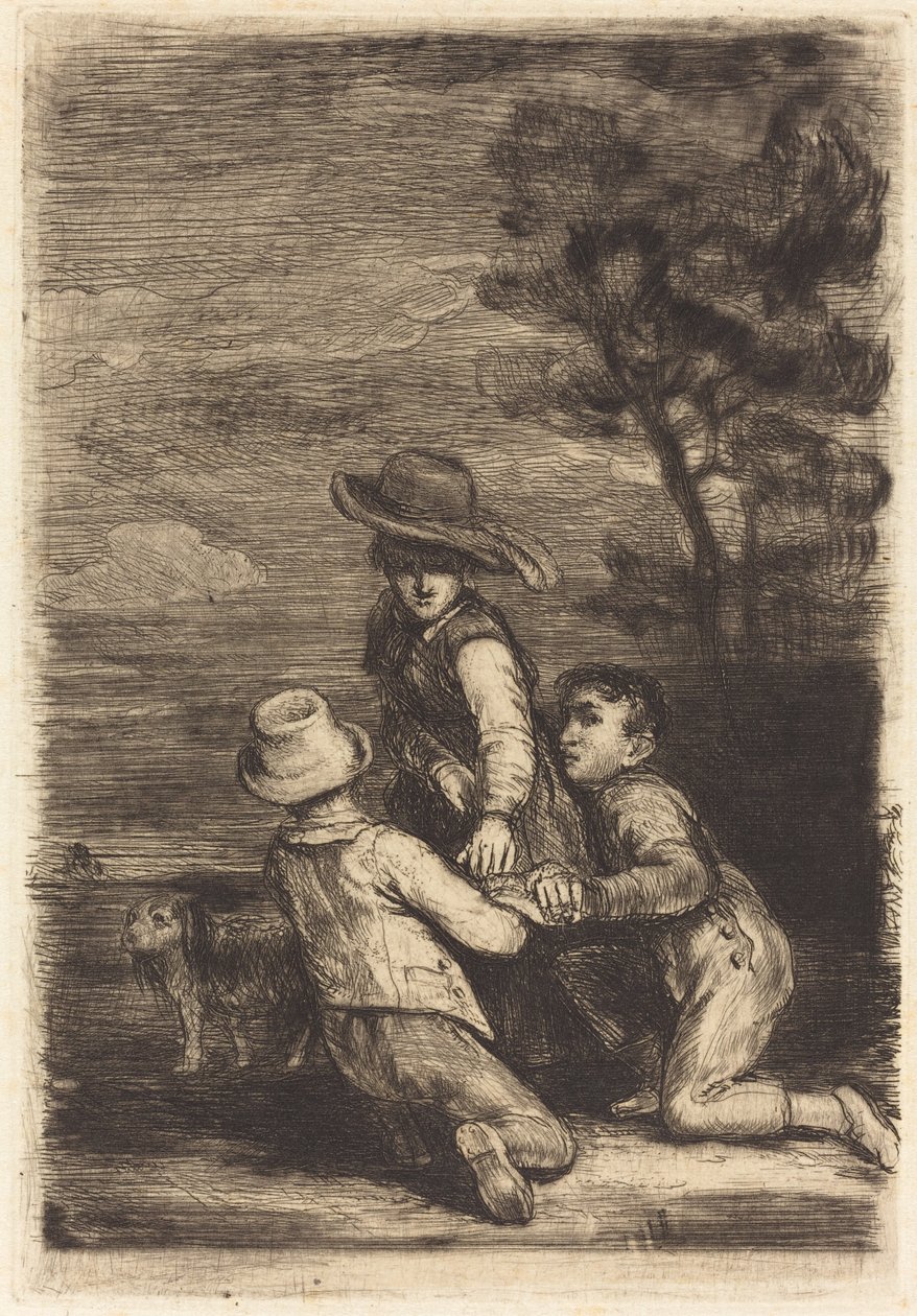 Křeslo sedan od Sir David Wilkie