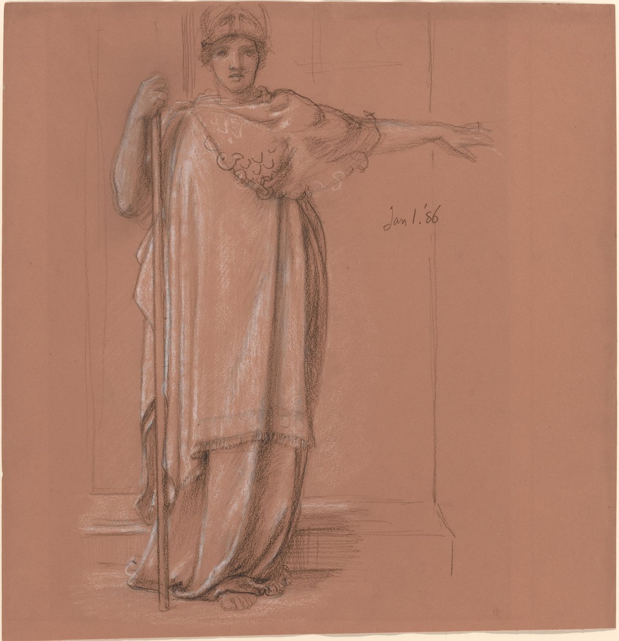 Minerva od Sir Edward John Poynter