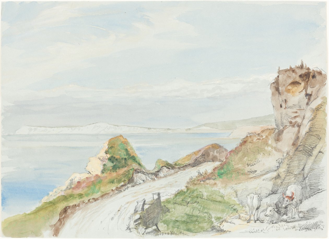 Sladkovodní zátoka, Isle of Wight od Sir George Hayter