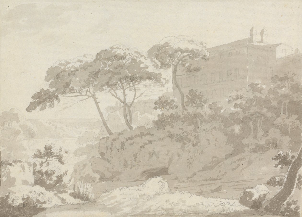 Modříny od Sir George Howland Beaumont seventh Baronet