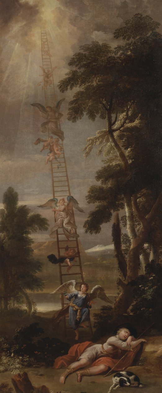 Jákobův sen od Sir James Thornhill