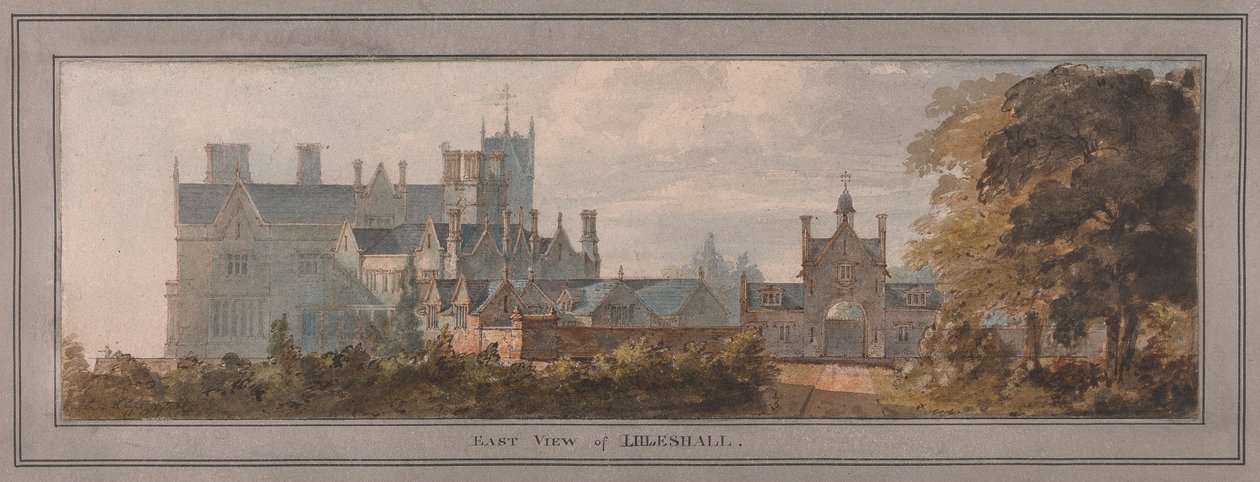 Lilleshall, Shropshire: East View od Sir Jeffry Wyatville