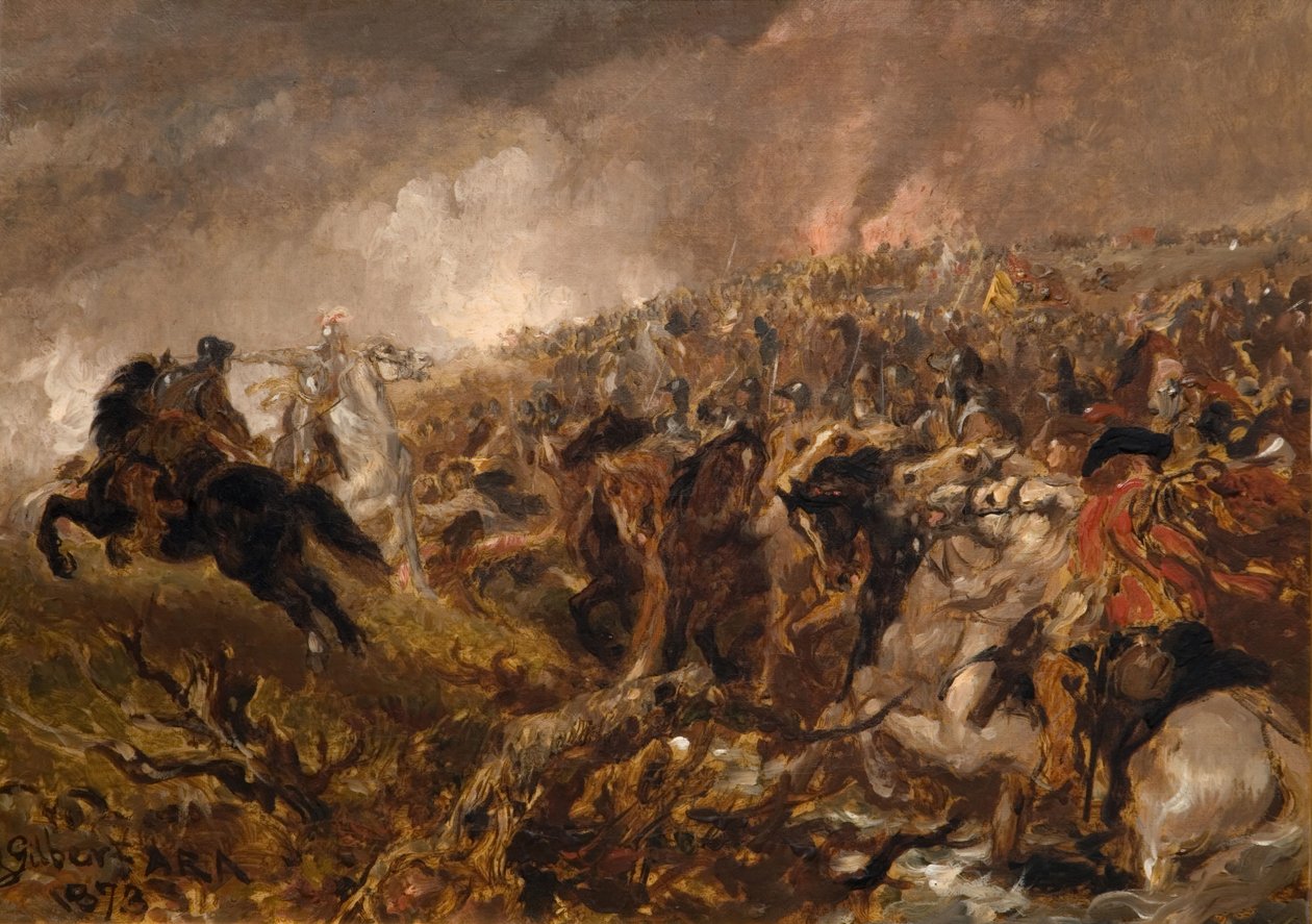 Příprava na útok, 1873. od Sir John Gilbert