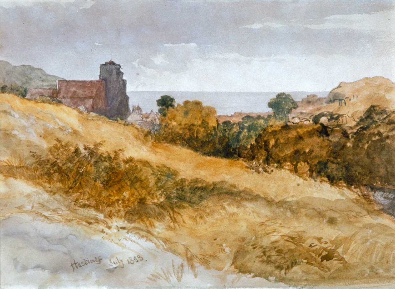„Moře u Hastingsu“, 1853 od Sir John Gilbert
