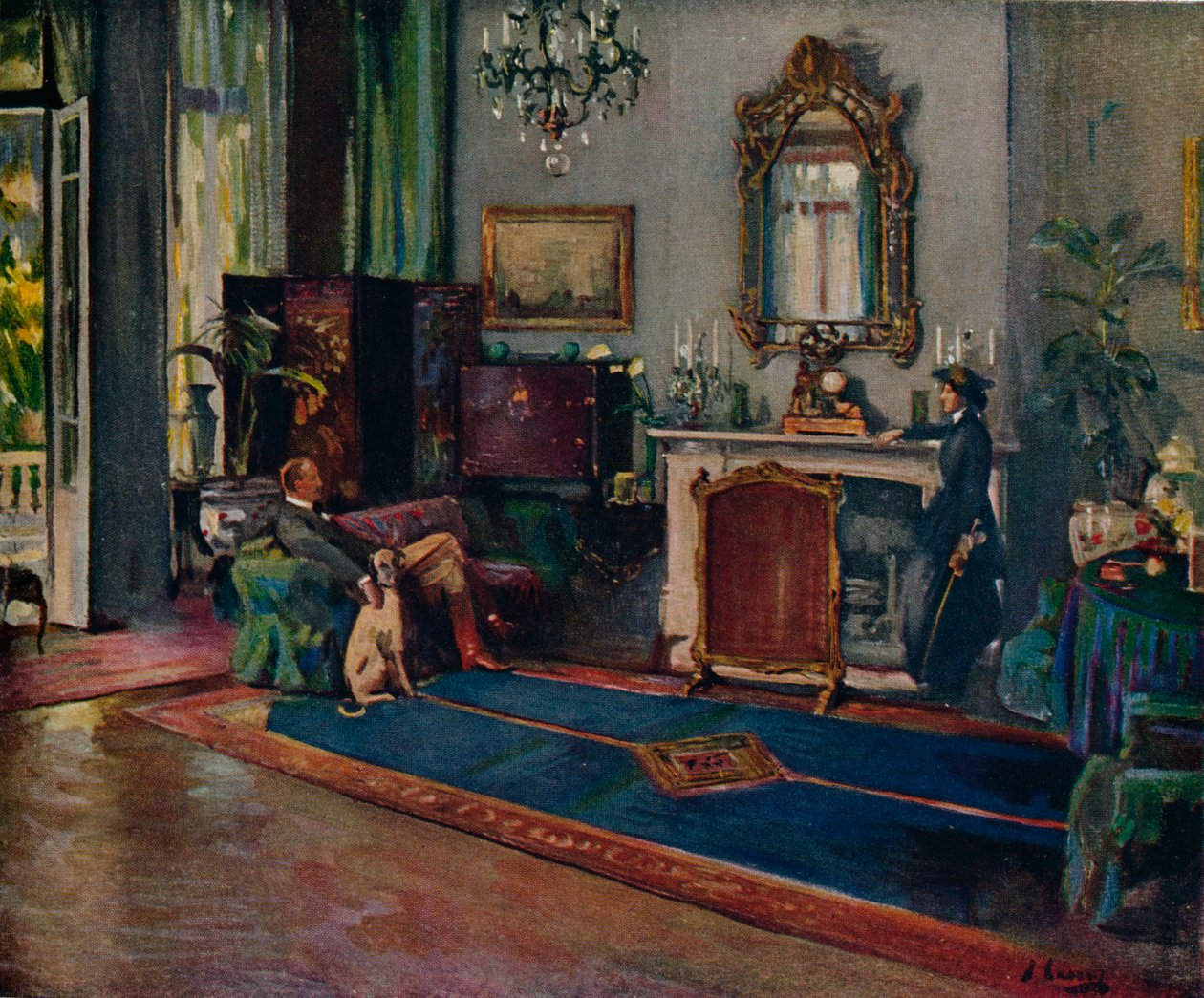 The Greyhound, 1910, 1914 od Sir John Lavery