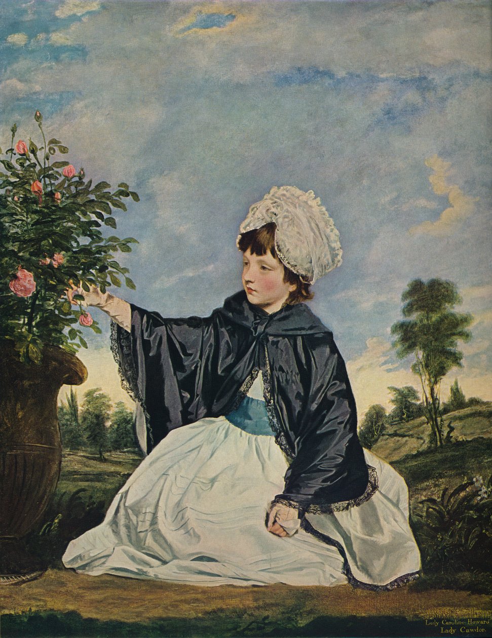 Lady Caroline Howard, 1778 od Joshua Reynolds