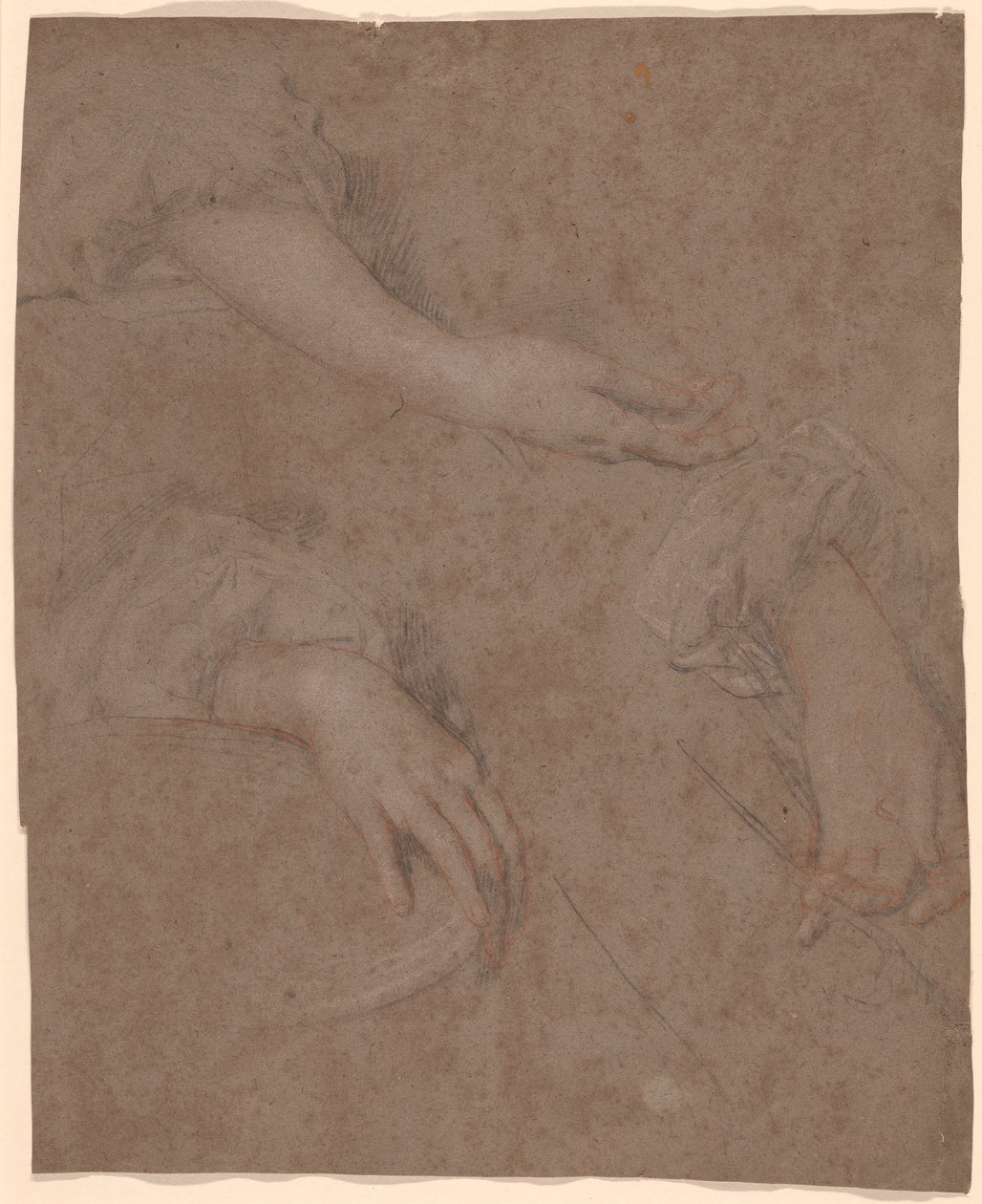 Kresby rukou od Sir Peter Lely