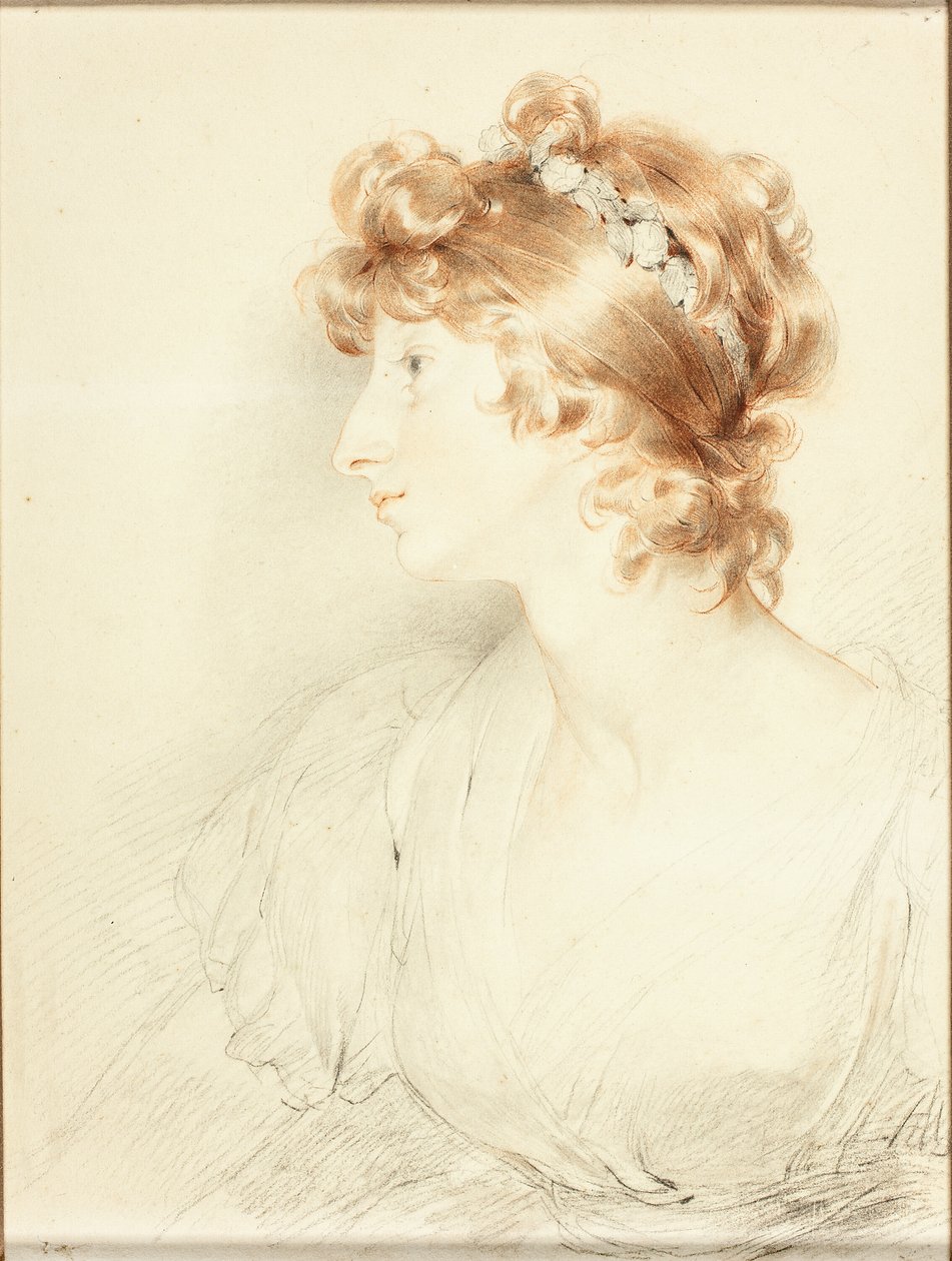 Portrét dámy od Sir Thomas Lawrence