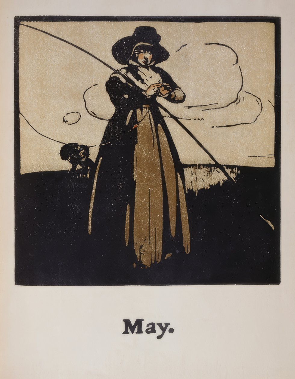 rybolov od Sir William Nicholson