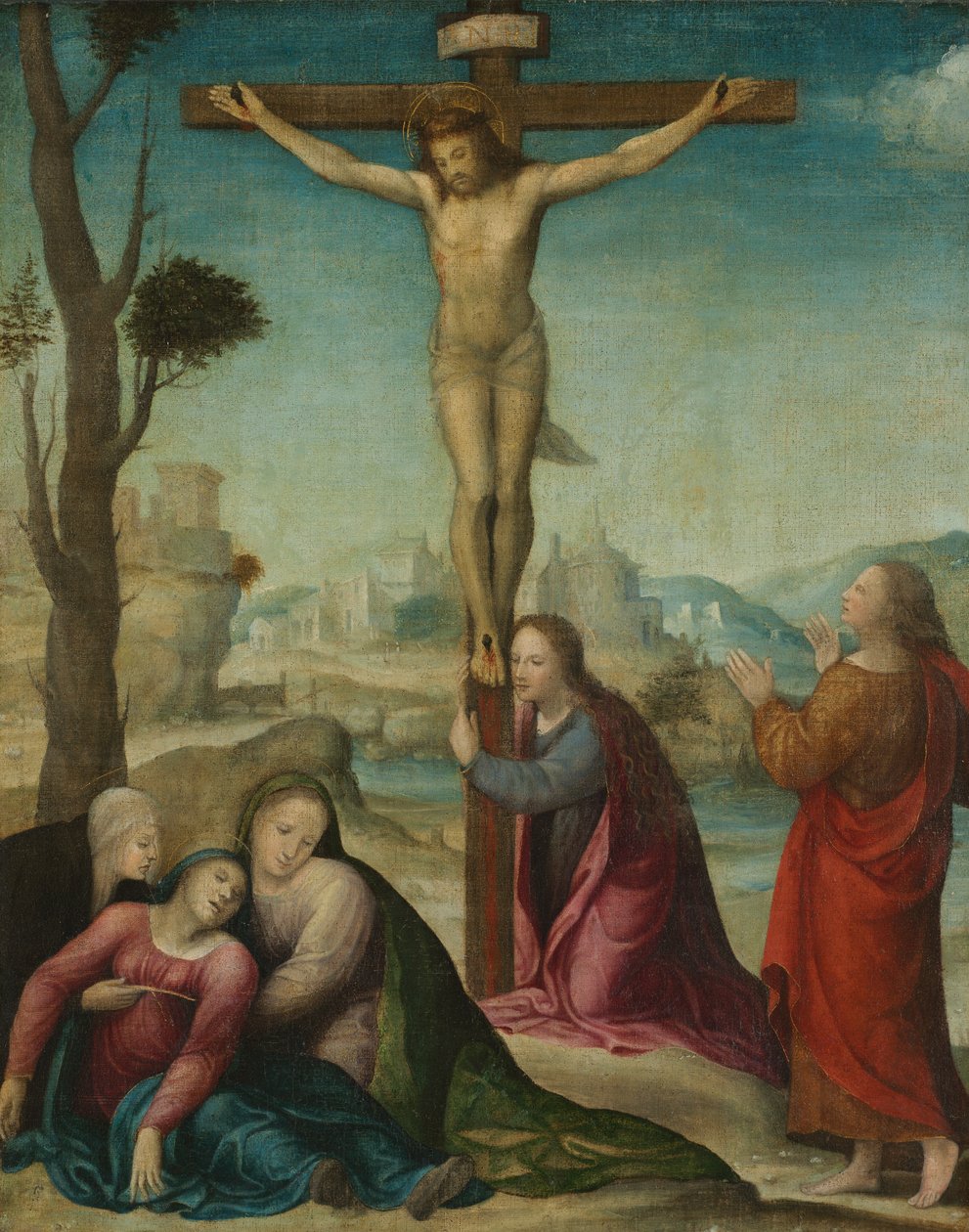 Ukřižování, 16. století. od Sodoma