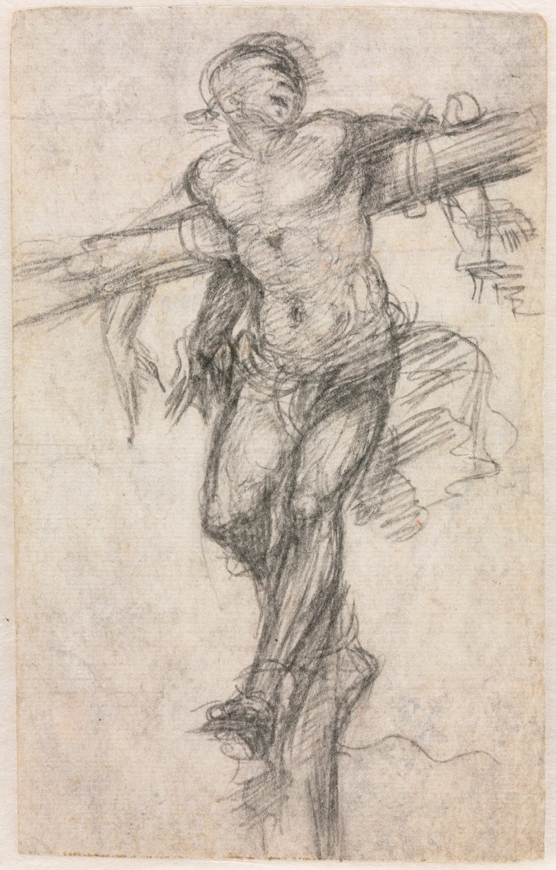 The Unrepentant Thief, c. 1530. od Sodoma