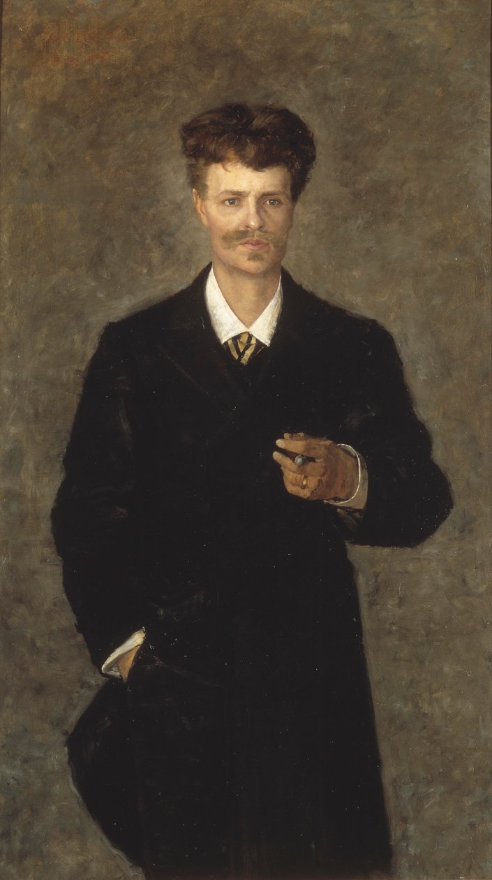 August Strindberg, 1885 od Sofie Holten