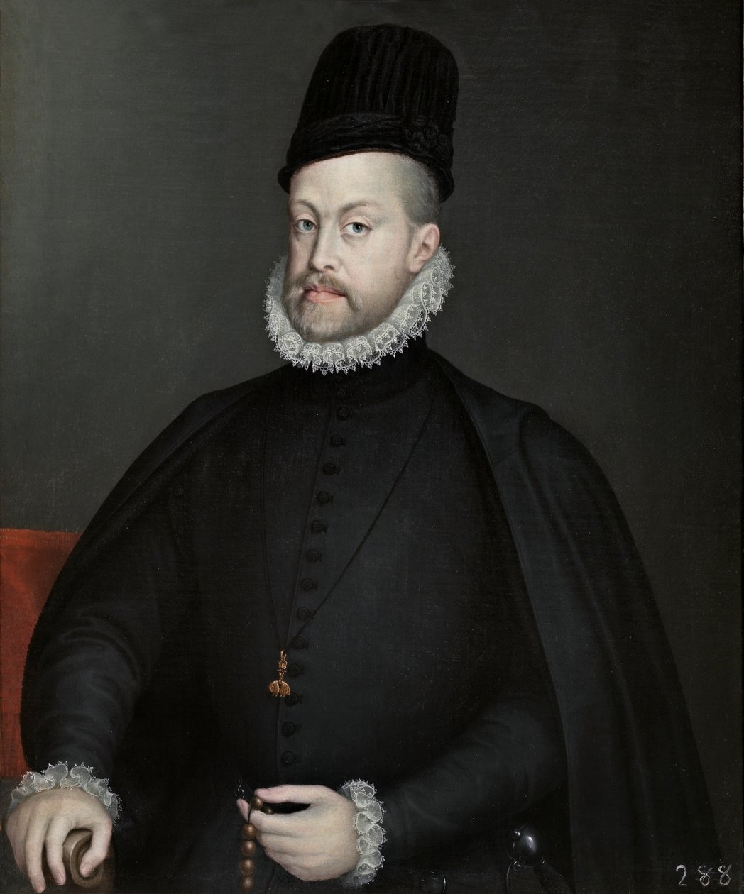 Portrét Filipa II. od Sofonisba Anguissola