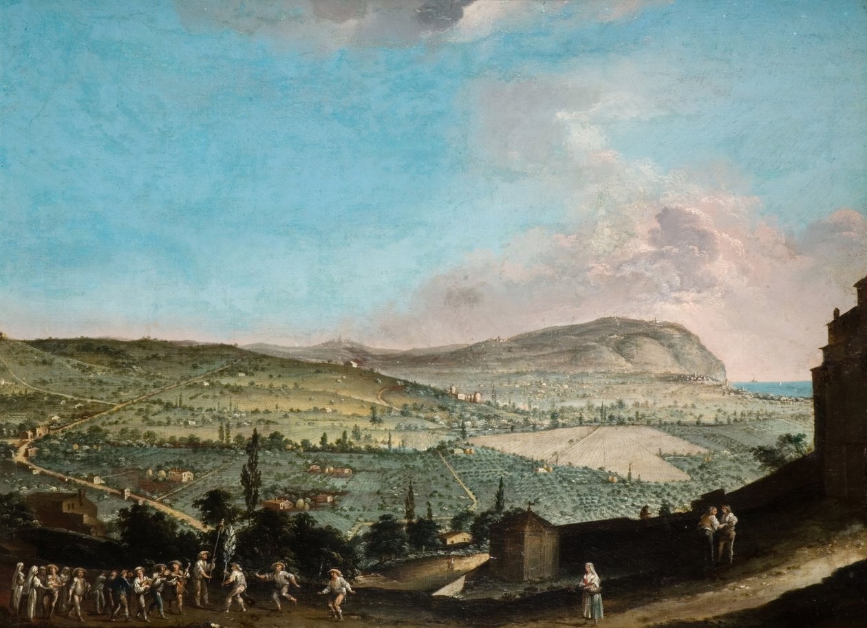 Italská krajina, 1750-1800. od Soloman Delane