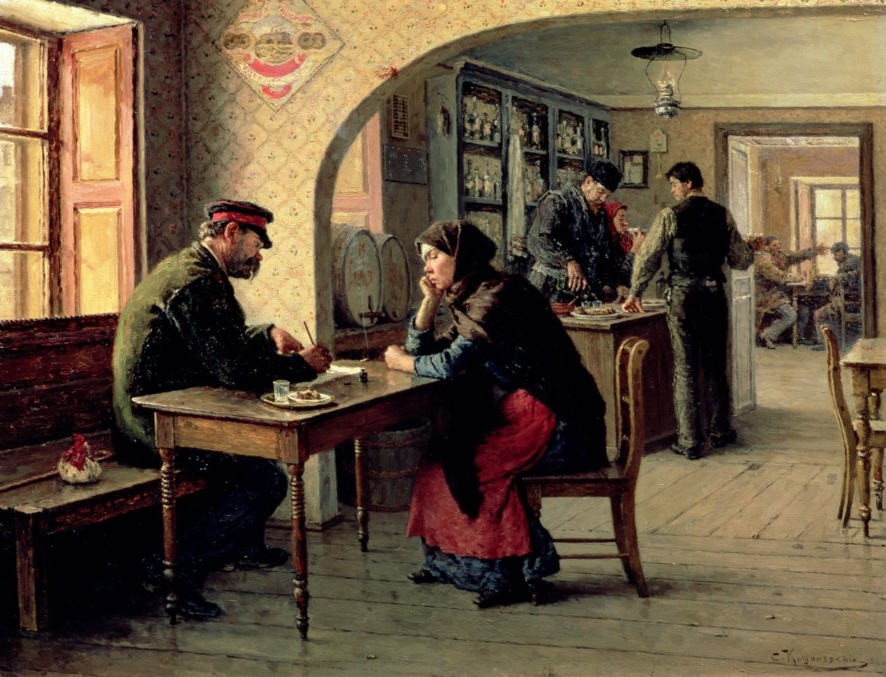 Aplikace, 1893 od Solomon Yakovlevich Kishinevsky