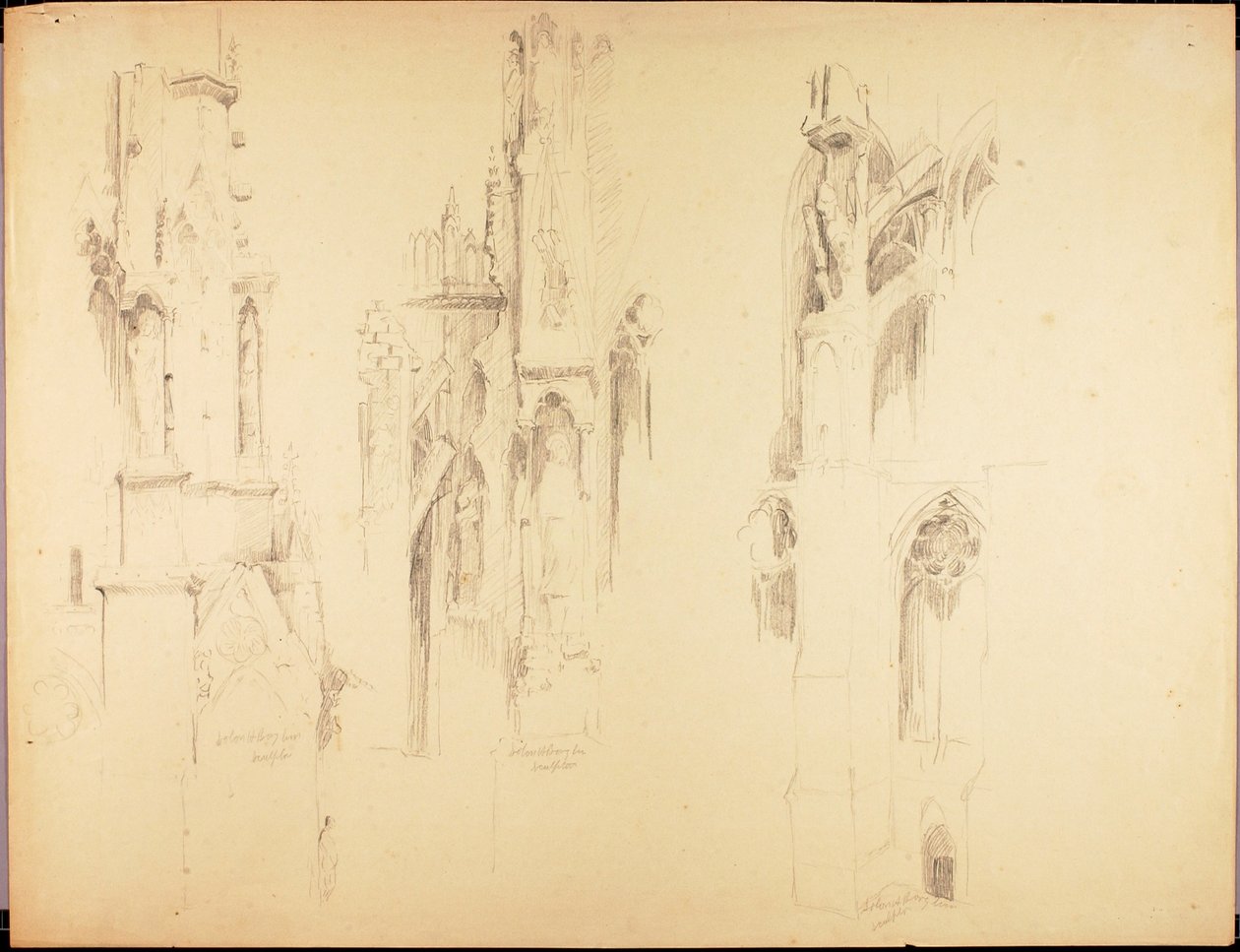 Katedrální studia od Solon H. Borglum