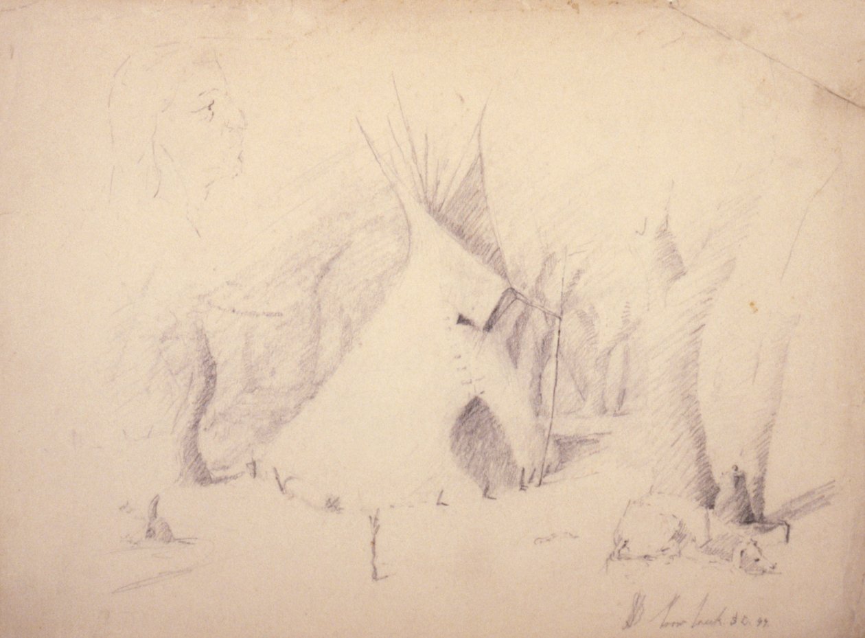 Crow Creek od Solon H. Borglum