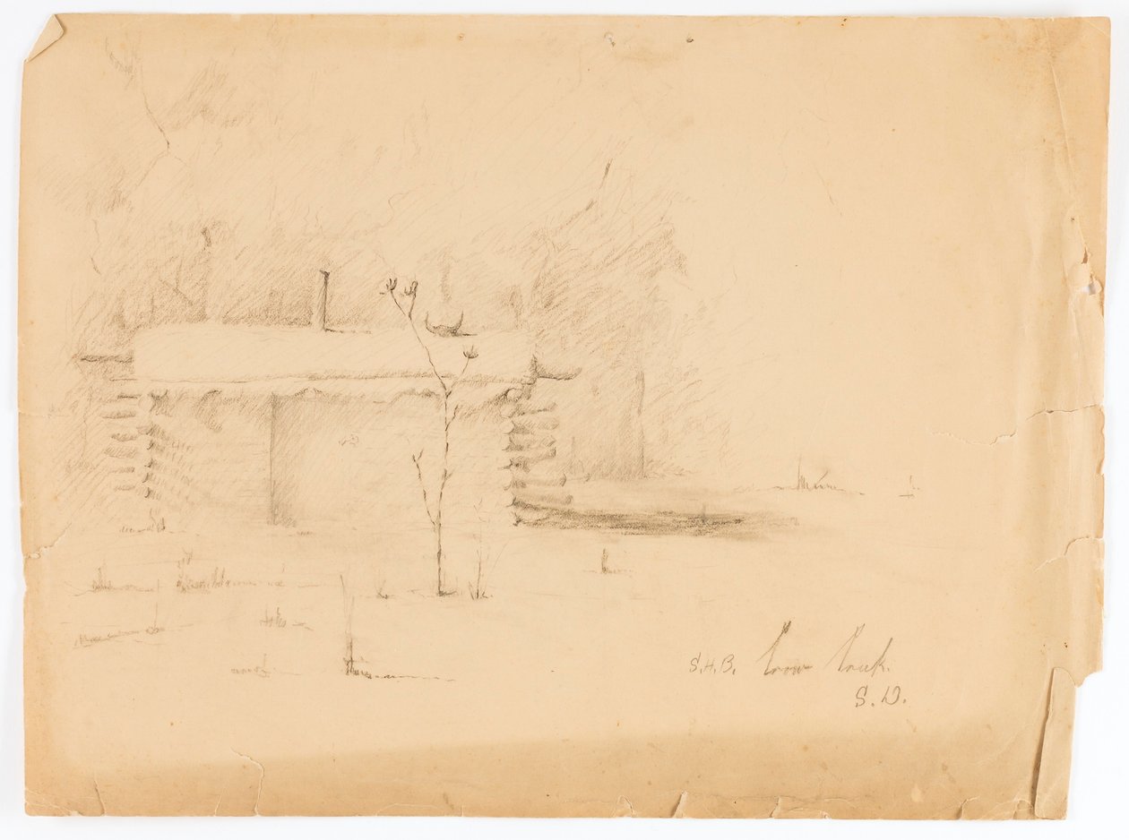 Crow Creek, S.D. od Solon H. Borglum