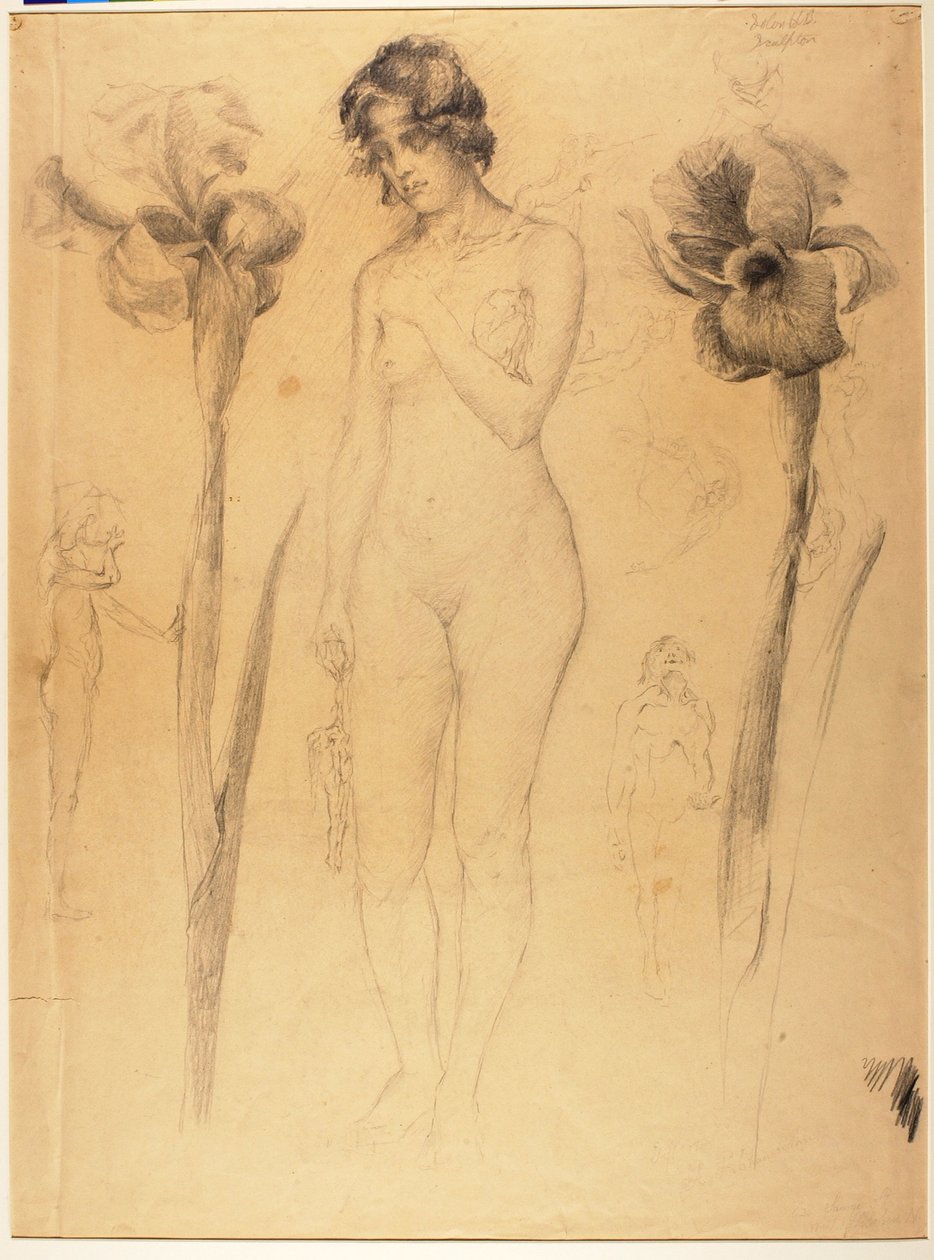 Akt a Iris od Solon H. Borglum