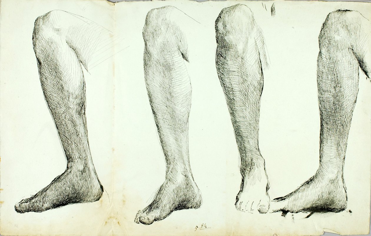 Studium anatomie, #5 od Solon H. Borglum