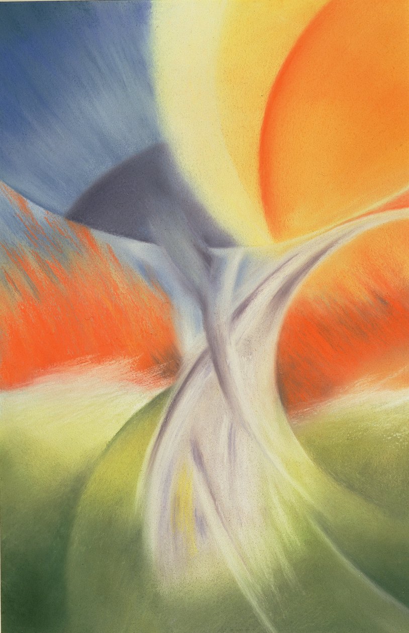 Extáze, 2000 (pastel na papíře) od Sophie Hacker