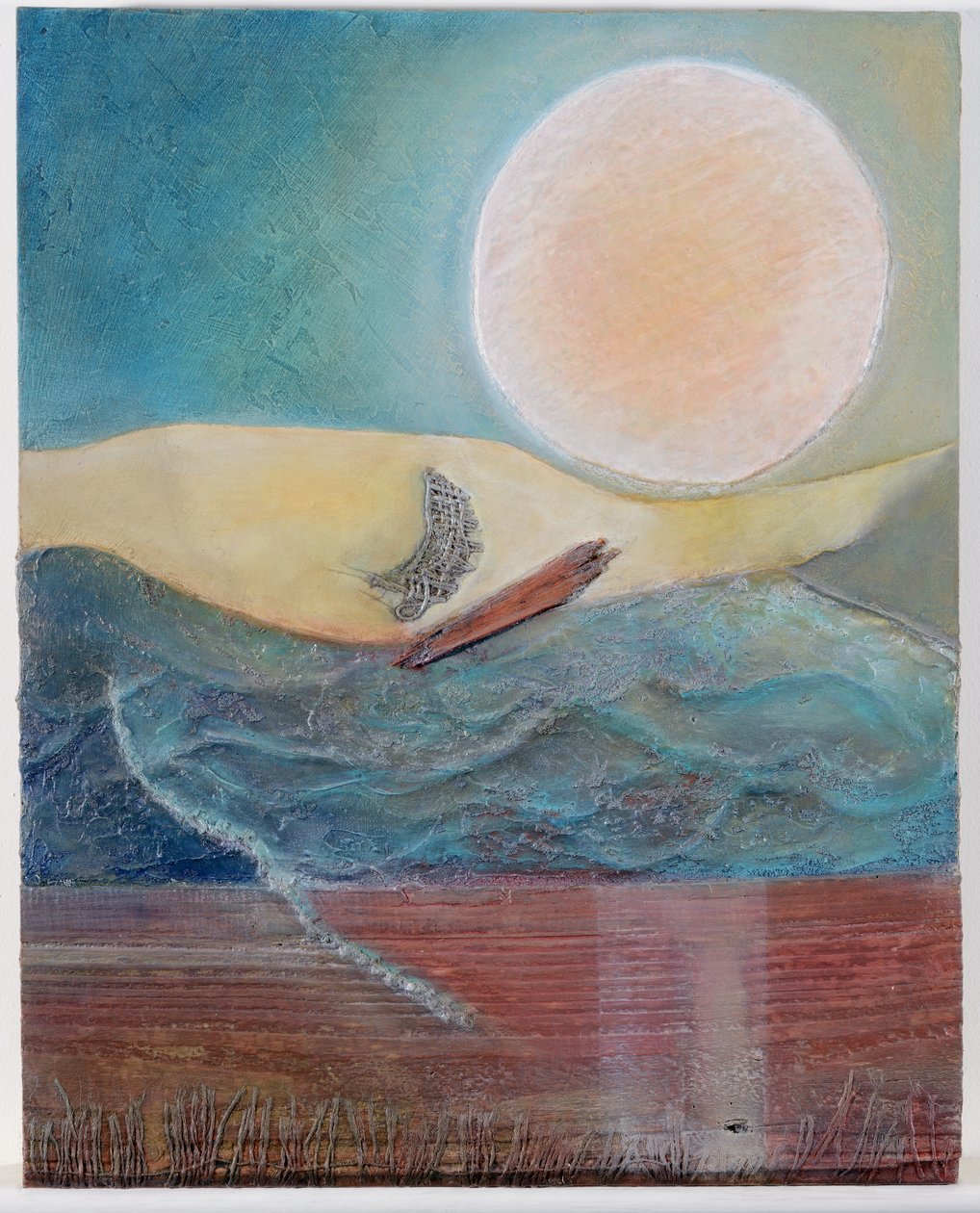Triptych (smíšená média) od Sophie Hacker