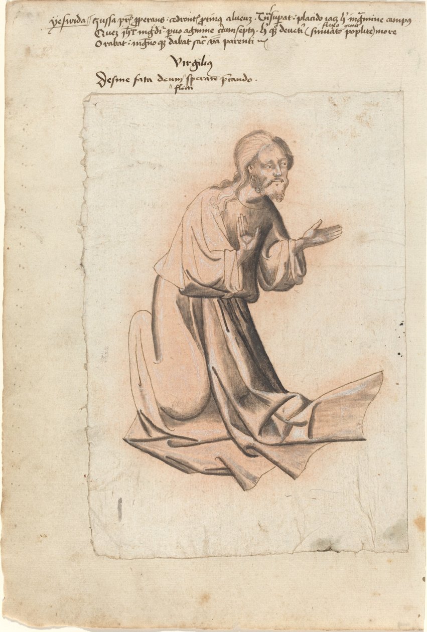 Kristus klečící v modlitbě od South German 15th Century