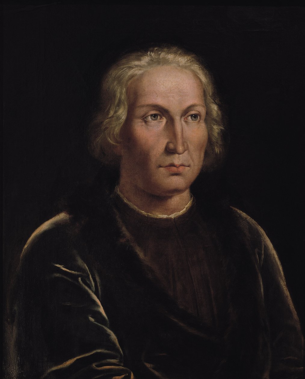 Portrét Kryštofa Kolumba (1450-1506) od Spanish School