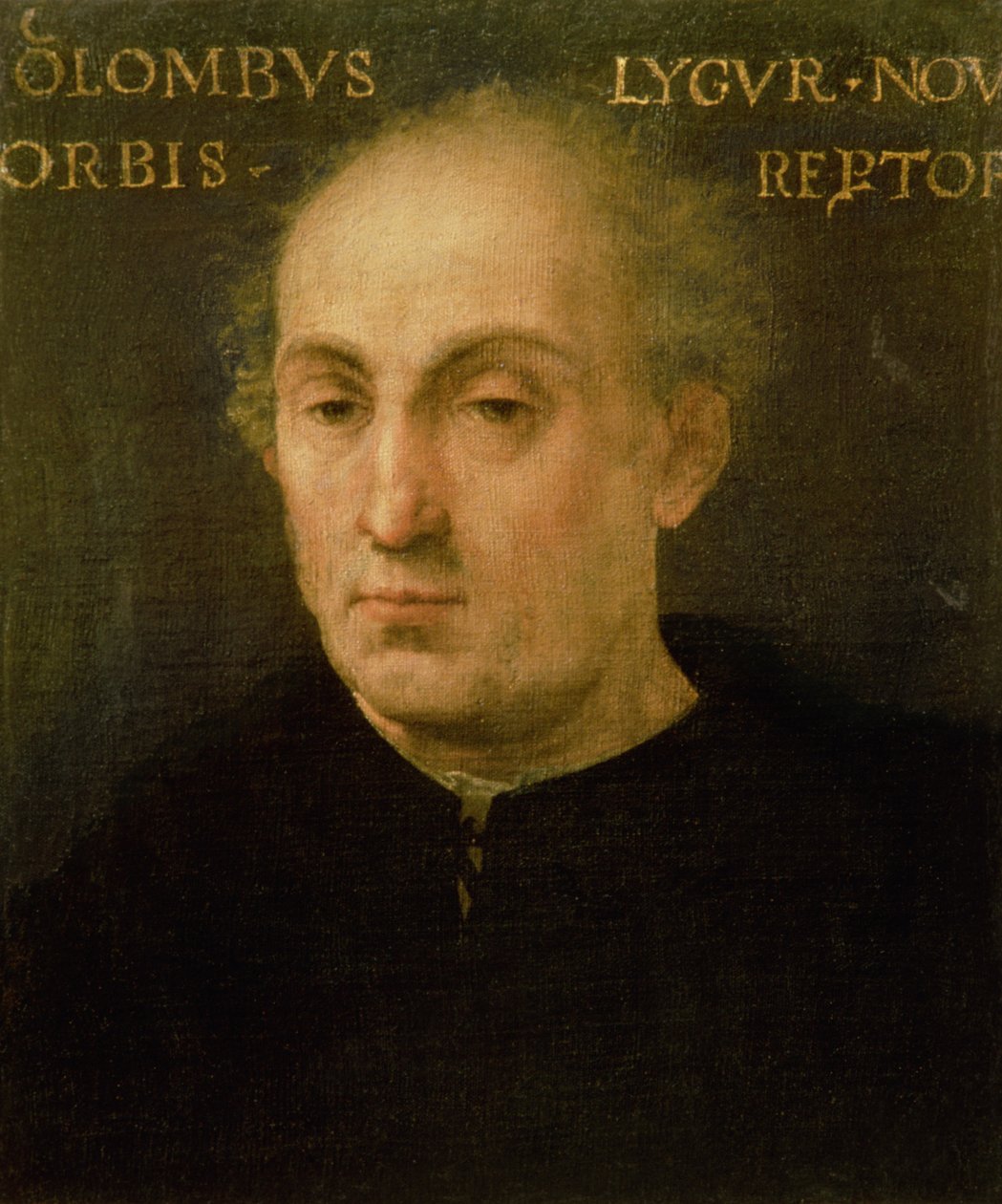Portrét Kryštofa Kolumba (1451-1506) od Spanish School