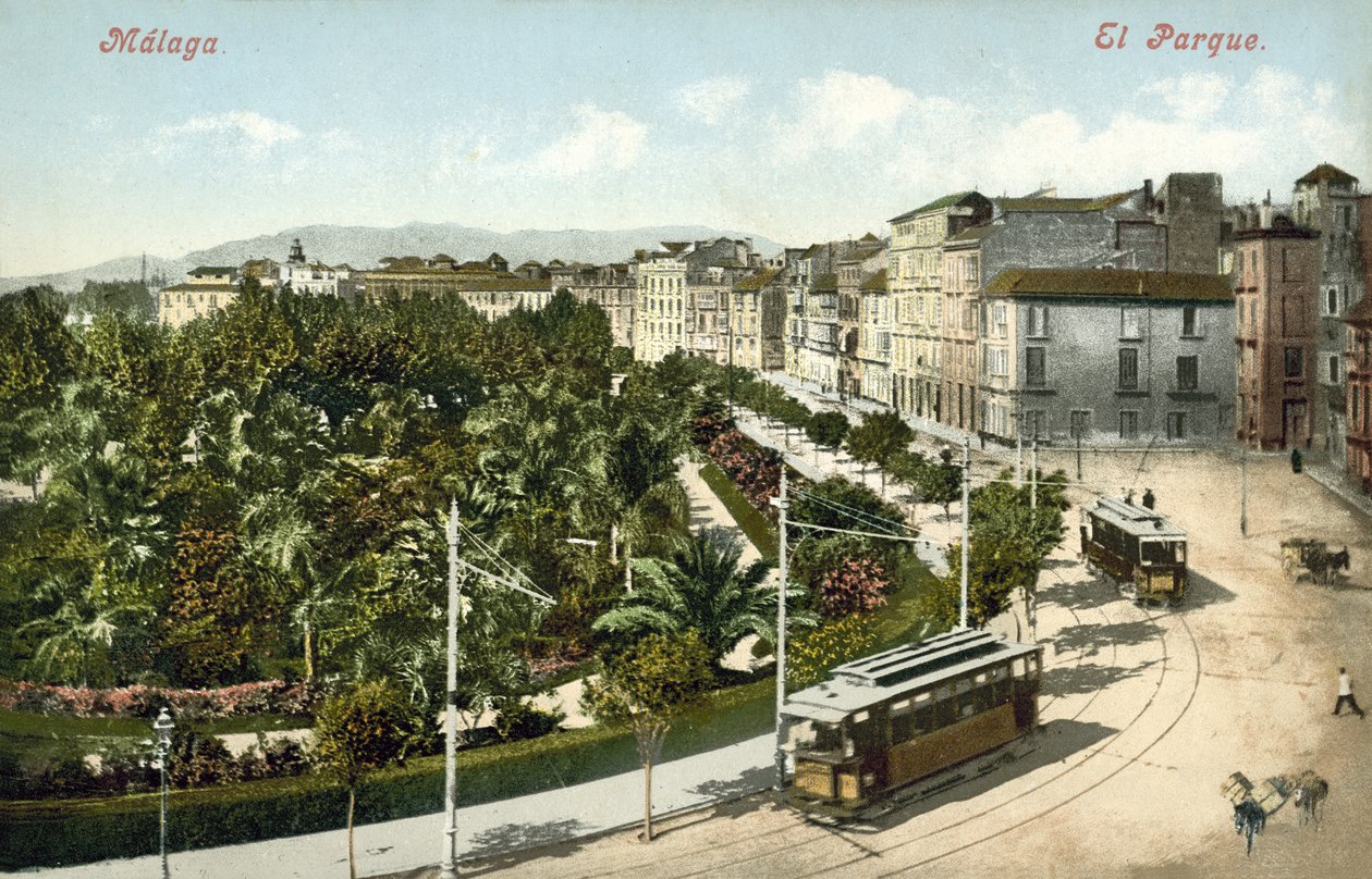 El Parque, Malaga (barevné foto) od Spanish Photographer
