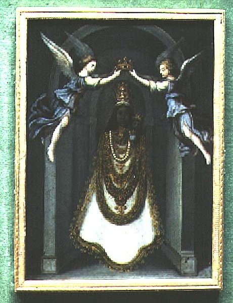 Inca Madonna od Spanish School