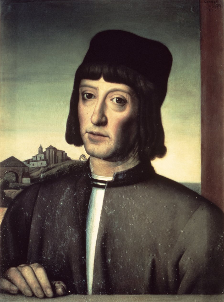 Portrét Martina Alonza Pinzona († 1493) od Spanish School