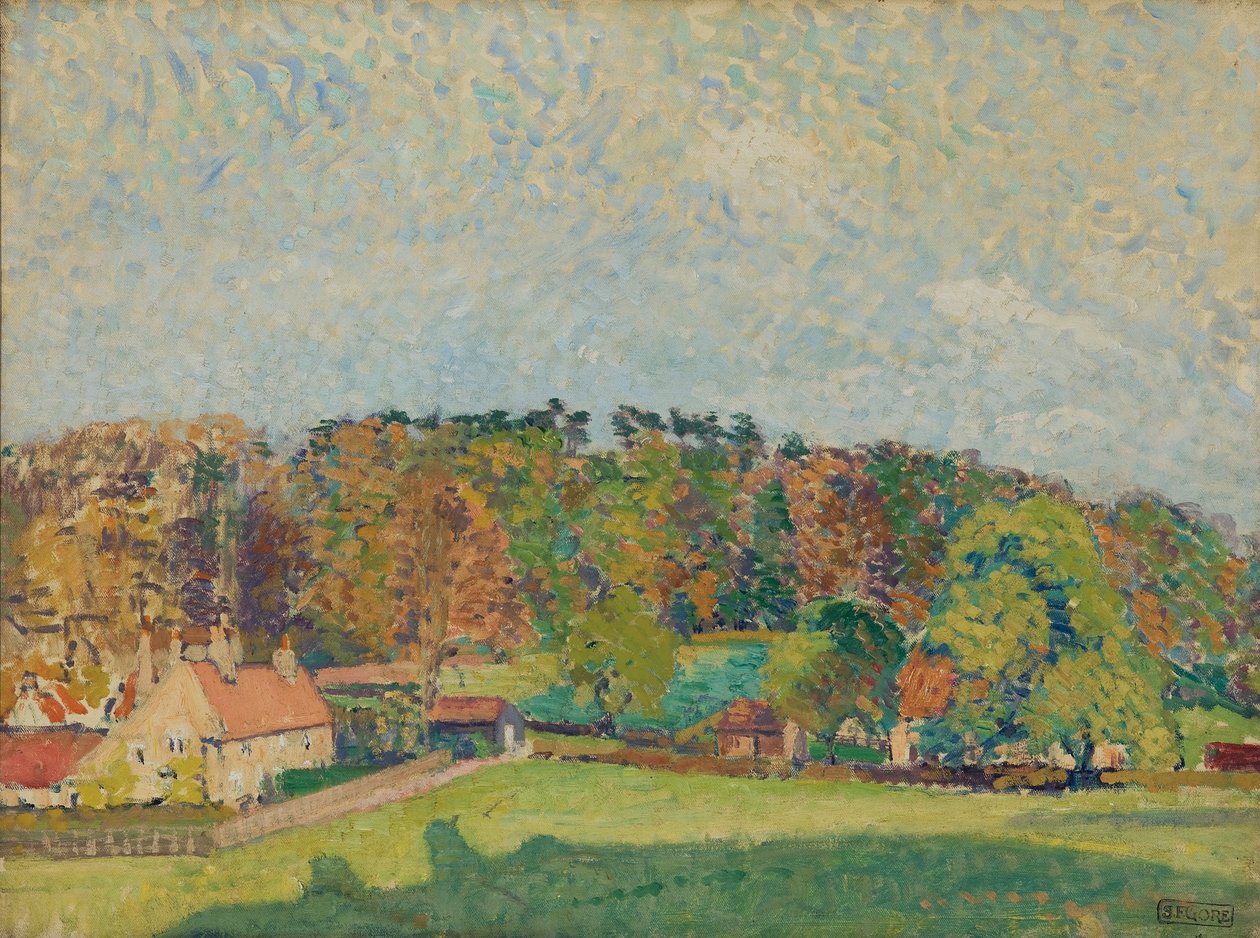 Podzim, Sussex od Spencer Frederick Gore