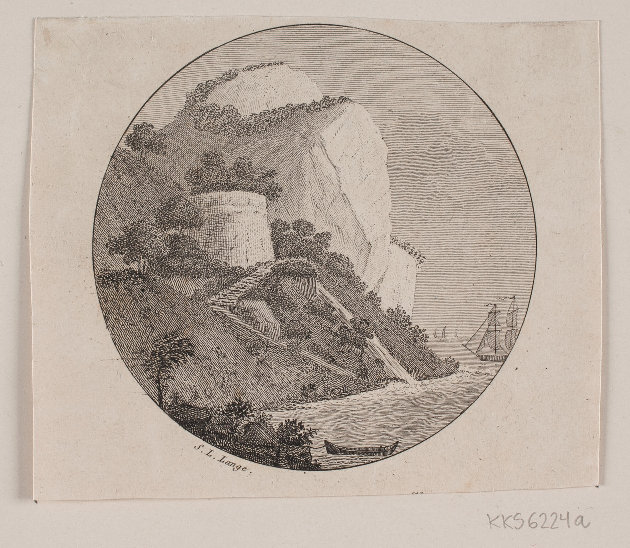 hora Moens Klint od Søren L. Lange
