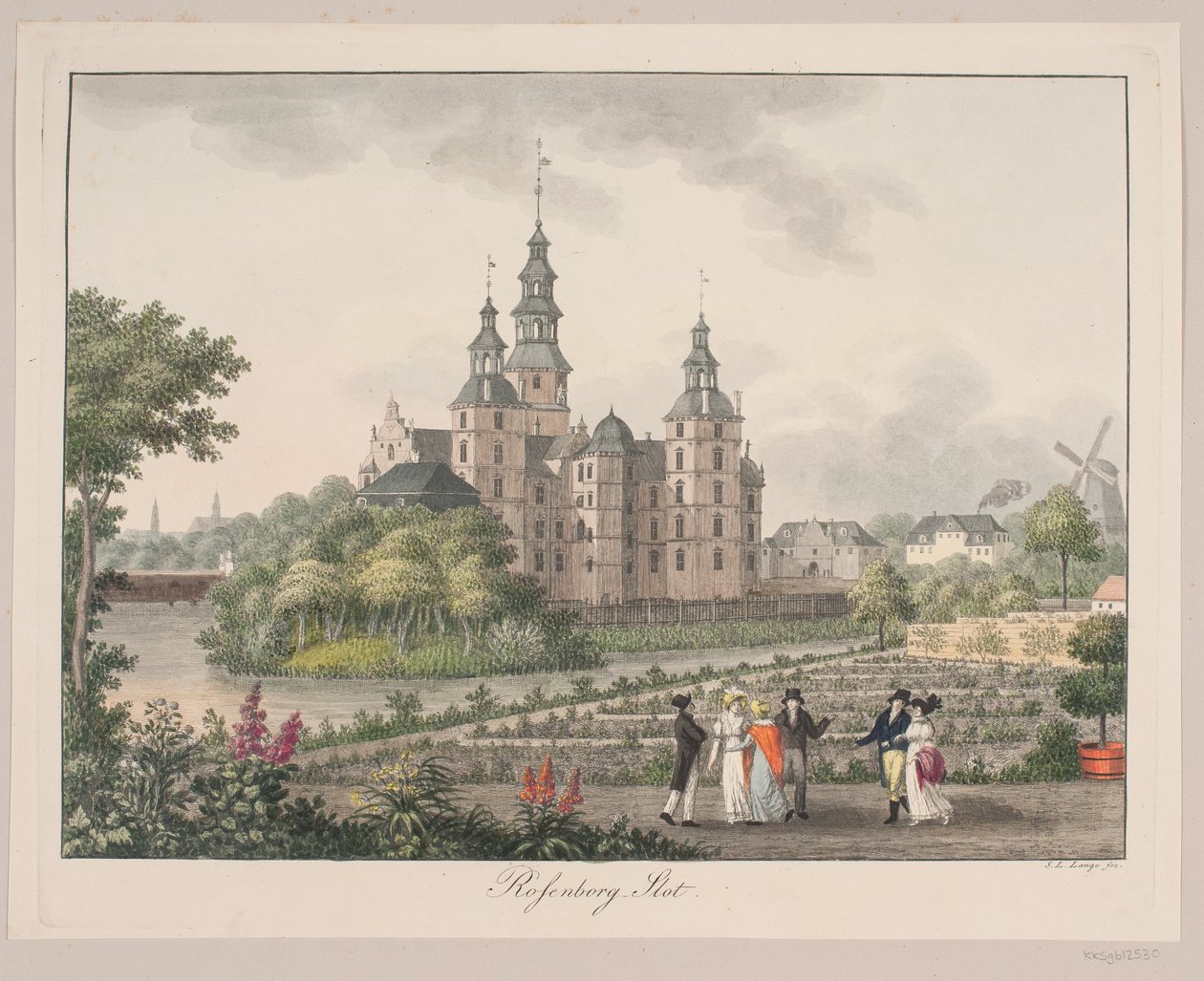 Zámek Rosenborg od Søren L. Lange