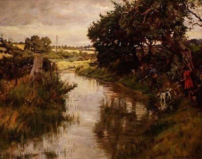 Děti Rybaření od Stanhope Alexander Forbes