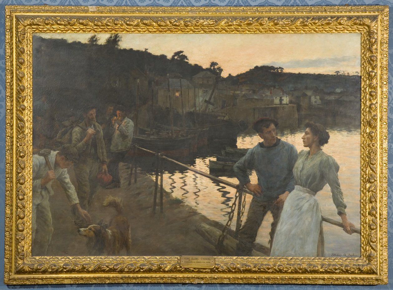 Doma, večer od Stanhope Alexander Forbes