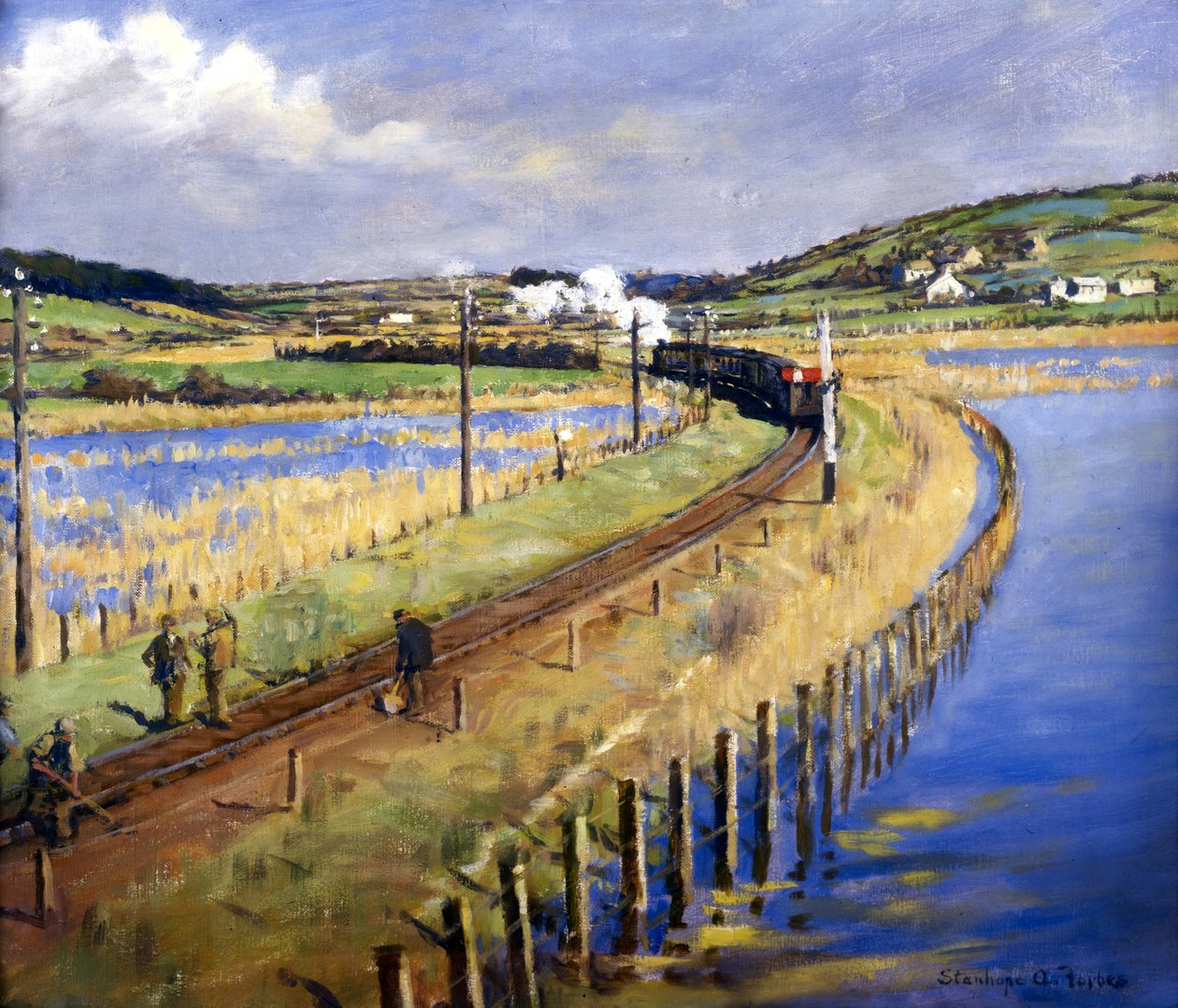 Přes močály od Stanhope Alexander Forbes